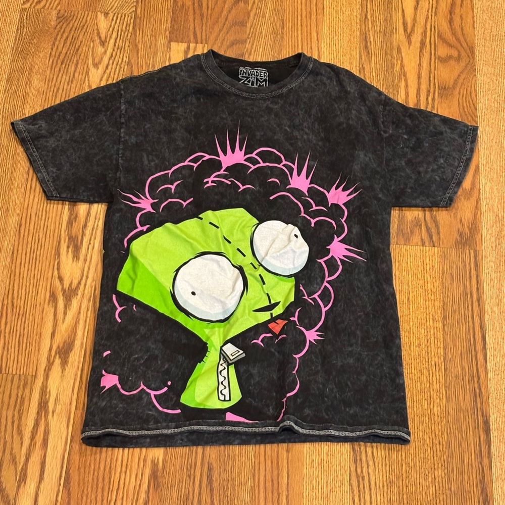 y2k invader zim tee